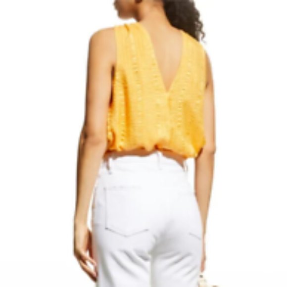 FRAME Summer Designer! 100% Silk- Frame Draped Halter Top- Summer women top- NWT - Picture 3 of 3